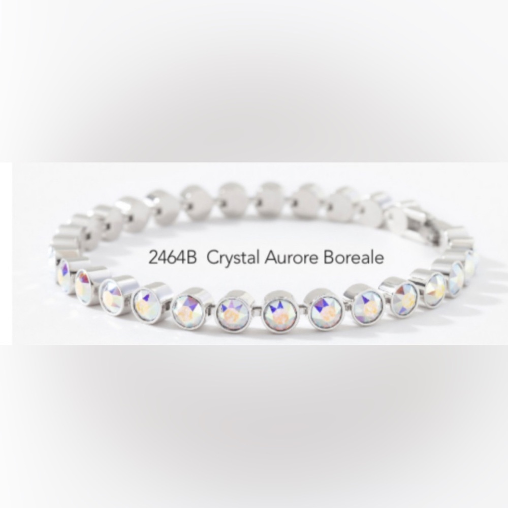 Touchstone Crystal by Swarovski MINI ice bracelet aurore boreale BNIB